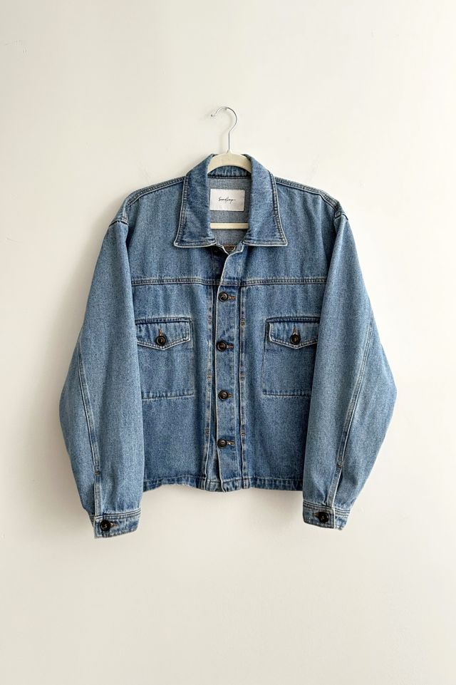 Second Layer Denim Trucker Jacket