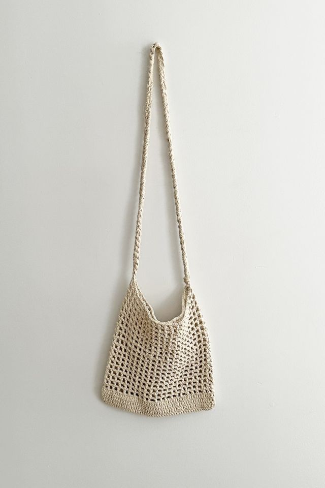 Vintage Upcycled Crochet Sling Bag | Urban Outfitters