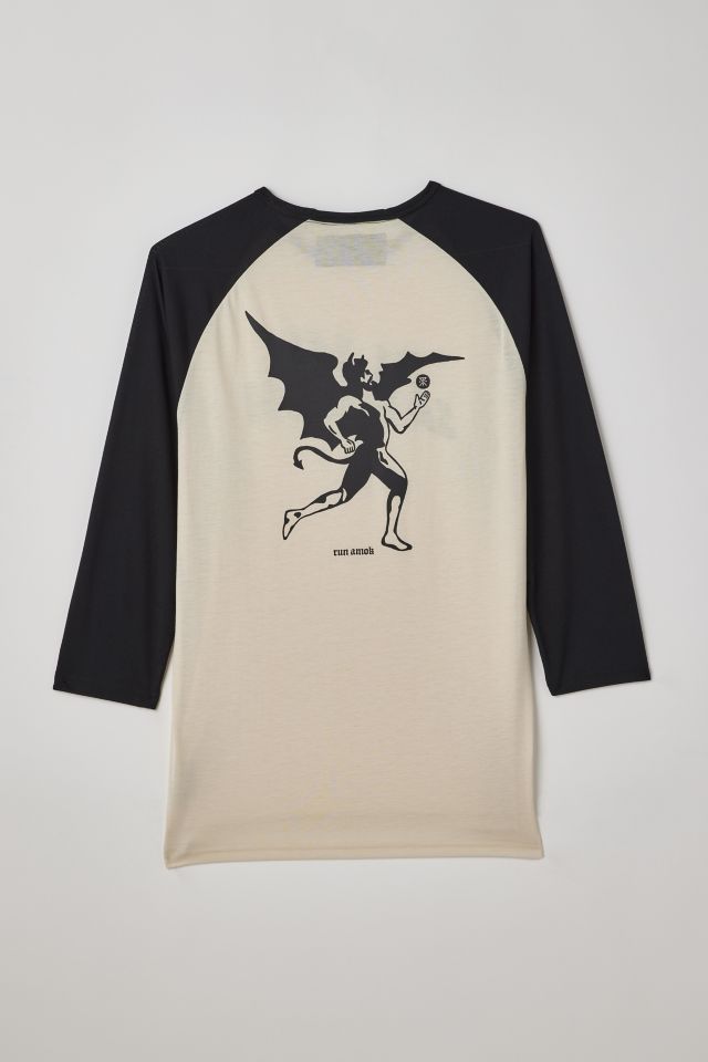 Roark Run Amok Black Sabbath Raglan Tee #2