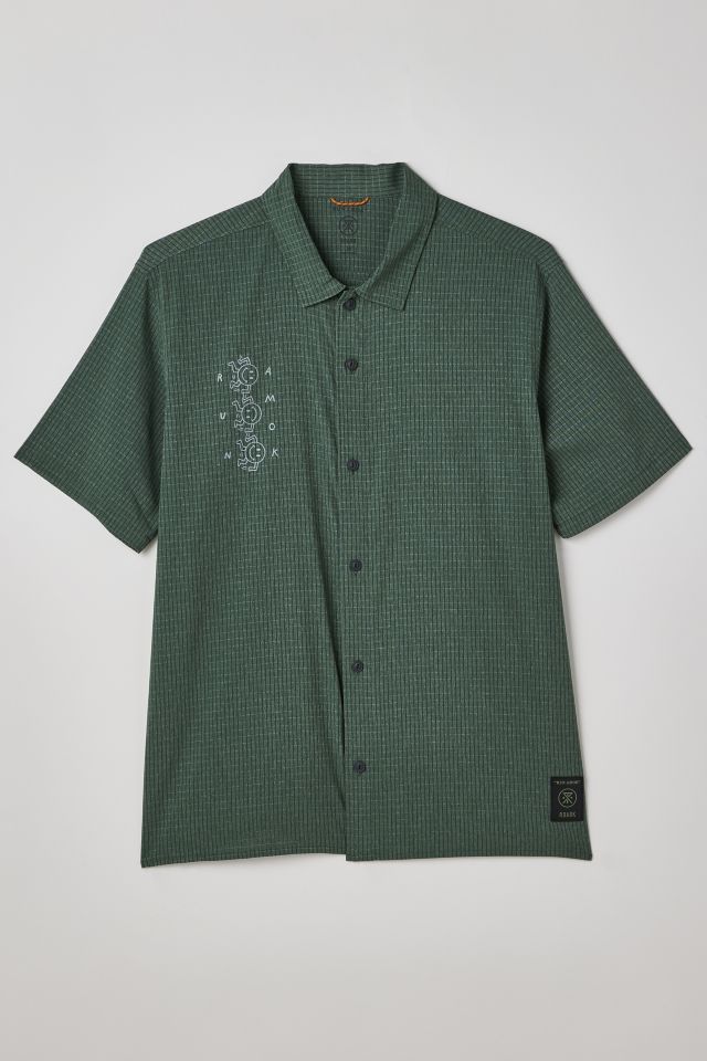 RUN AMOK  ランアモック　BLESS UP TRAIL  SIZE:M Roark Run Amok Bless Up Short Sleeve Trail Shirt | Urban