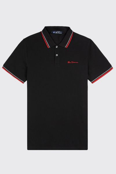 Ben Sherman Polo Shirts In Black