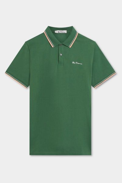 BEN SHERMAN SIGNATURE ORGANIC COTTON POLO SHIRT