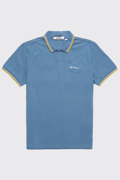 BEN SHERMAN SIGNATURE ORGANIC COTTON POLO SHIRT