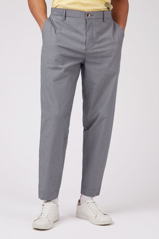 Ben Sherman Ticking Stripe Relaxed Taper Pant | Urban Outfitters