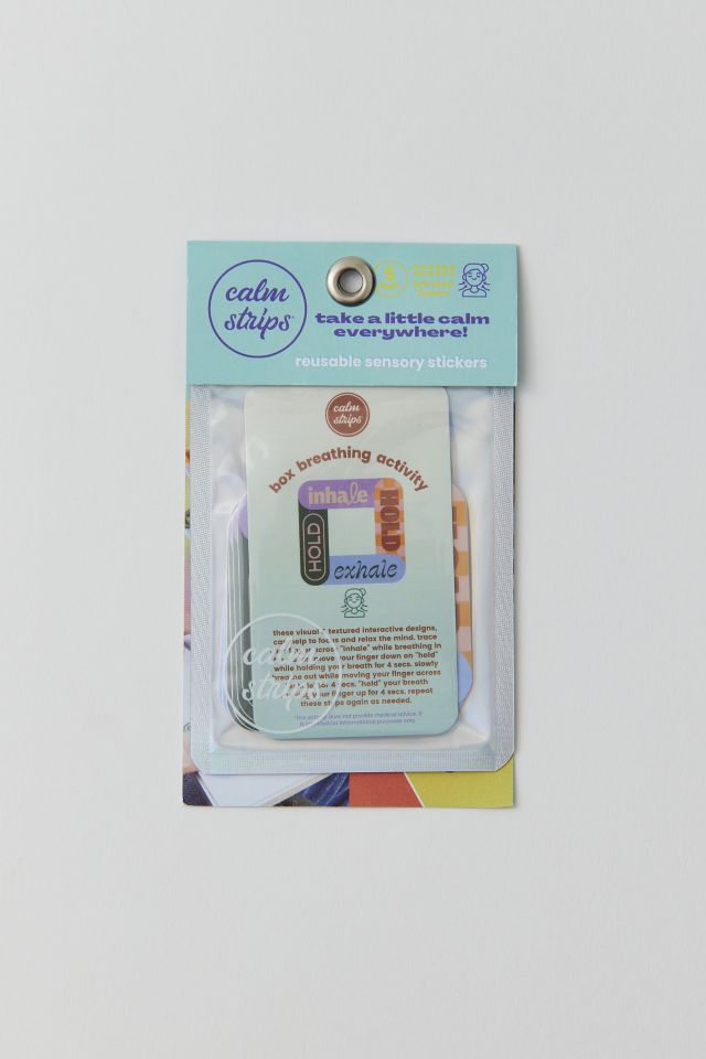 Ensemble d'Autocollants Sensoriels Réutilisables Calm Strips #1