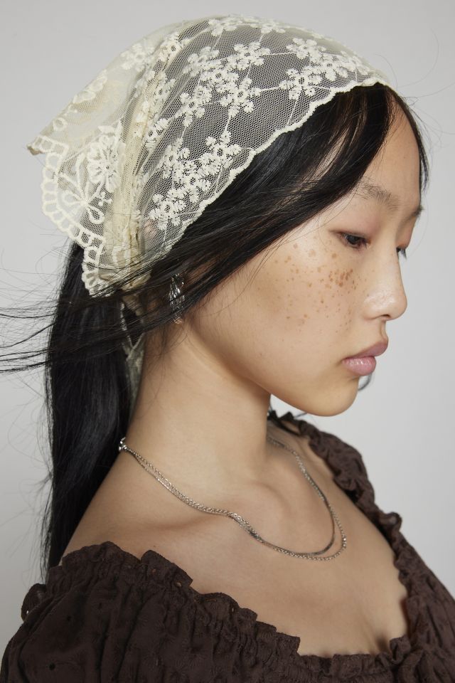 Lace sales head scarf