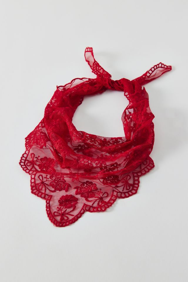 Out From Under Lace Headscarf #1