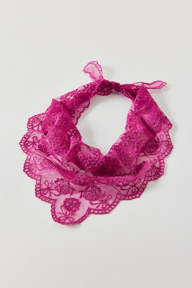 Out From Under Lace Headscarf #1