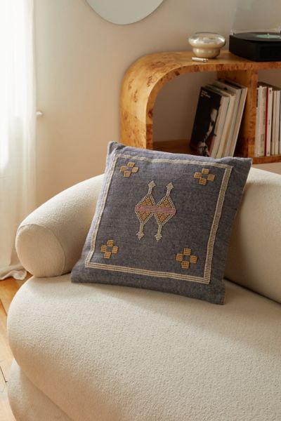 Urban Outfitters Cedar Medallion Throw Pillow In Sky