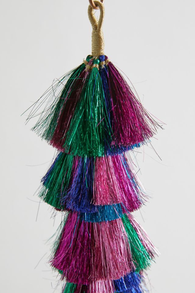 Disco Tassel Wall Hanging #1