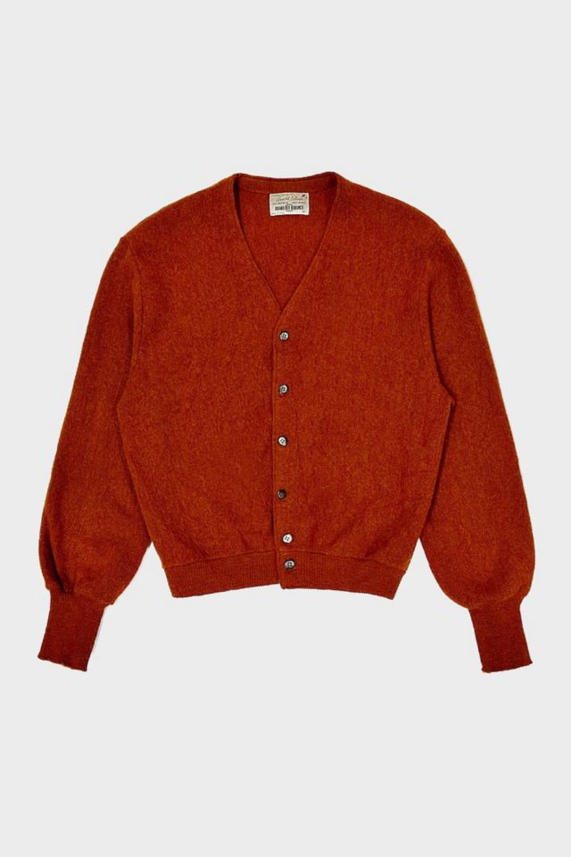 Vintage 1960's Arnold Palmer USA Alpaca Wool Cardigan Sweater 