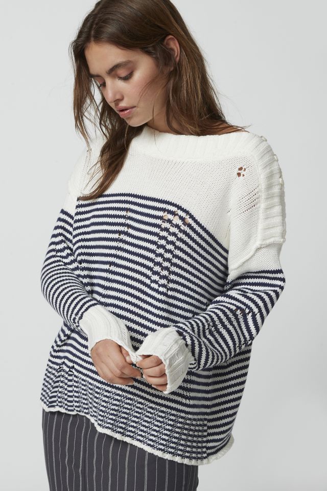 UO Jalen Boat Neck Pullover Sweater