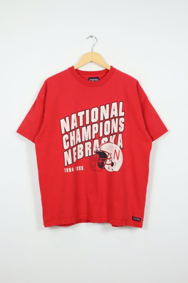 Vintage Heavyweight Nebraska National Champions Tee | Urban Outfitters