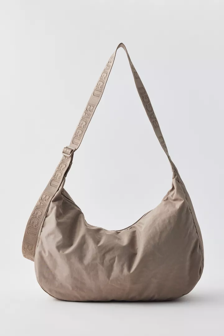 BAGGU Large Nylon Crescent Bag