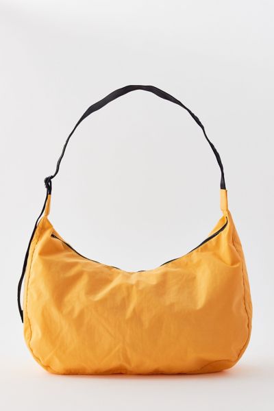 Baggu Large Nylon Crescent Bag In Mango, Women's At Urban Outfitters In Yellow