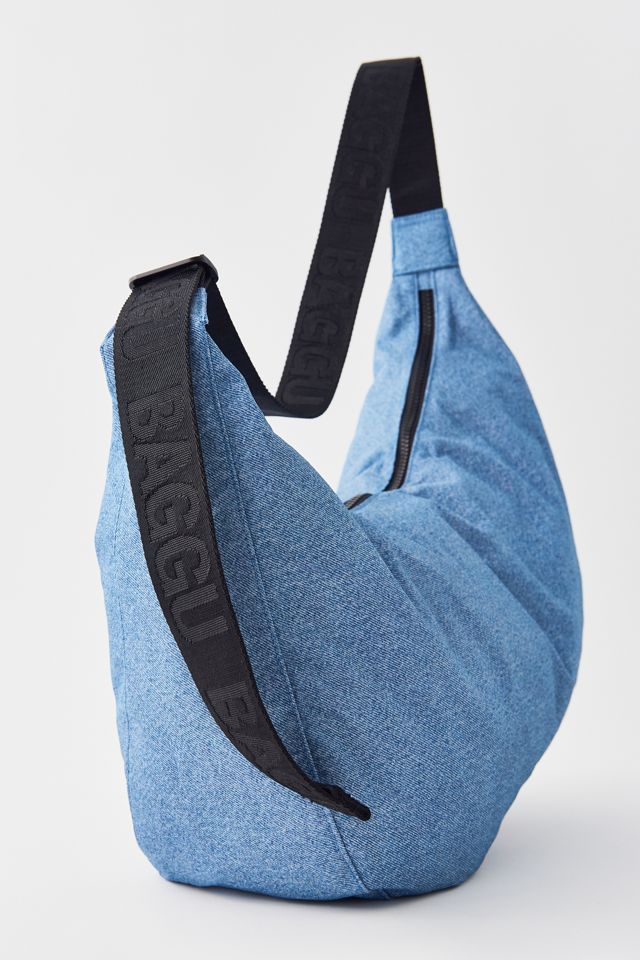 BAGGU Large Nylon Crescent Shoulder Bag #2
