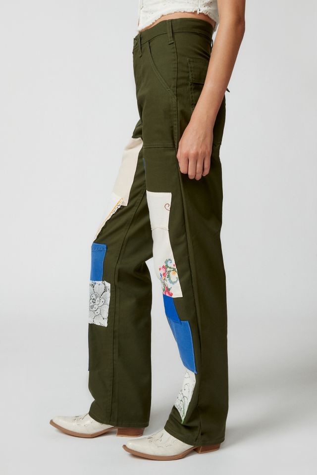 Urban Renewal Remade Embroidered Patched Baker Pant #3