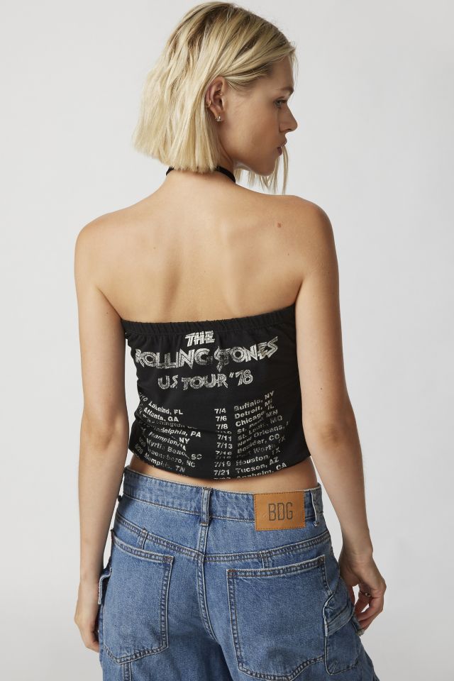 Urban Renewal Remade Music Drawstring Tube Top #3