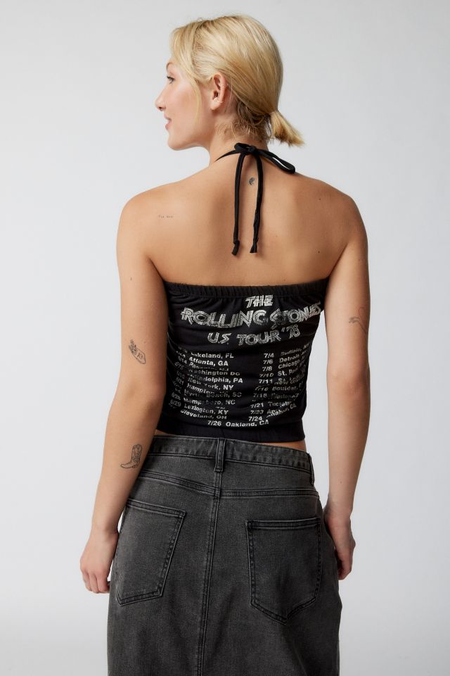Urban Renewal Remade Music Drawstring Tube Top #4