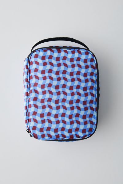 Baggu Puffy Lunch Bag In Blue Multi