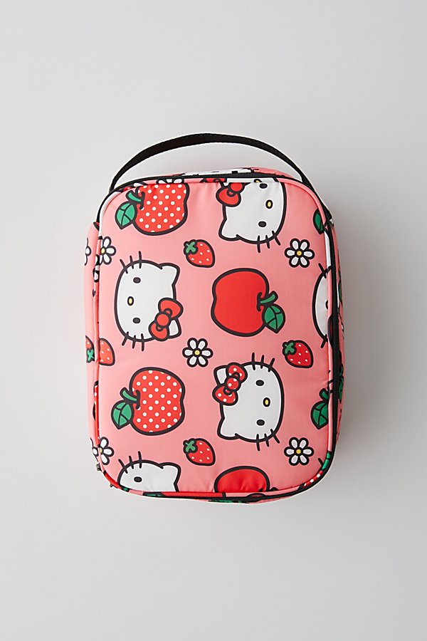 Baggu Puffy Lunch Bag In Hello Kitty Apple