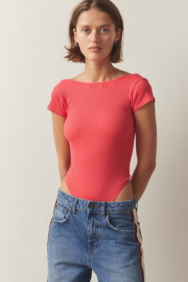 Urban Outfitters Out From Under Everyday Seamless Stretch Long-Sleeved Baby  Tee