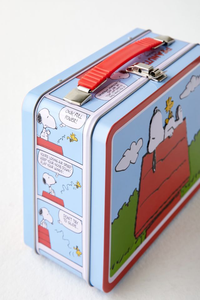 Retro Embossed Tin Lunch Box #3