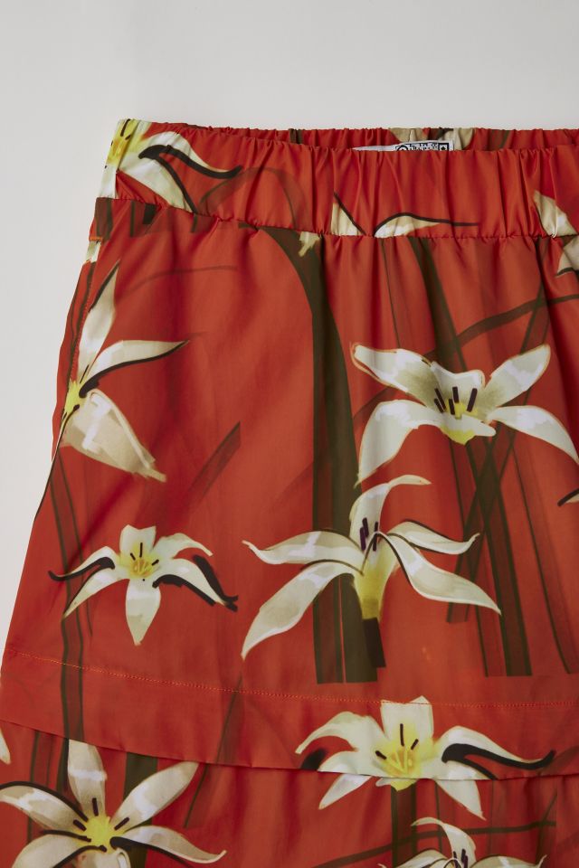 BOBBLEHAUS Printed Nylon Zip-Off Balloon Skirt #4