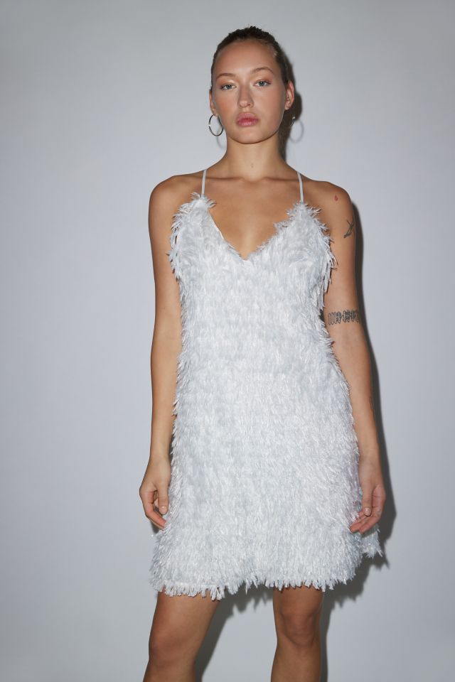 Glamorous Iridescent Textured Mini Dress | Urban Outfitters