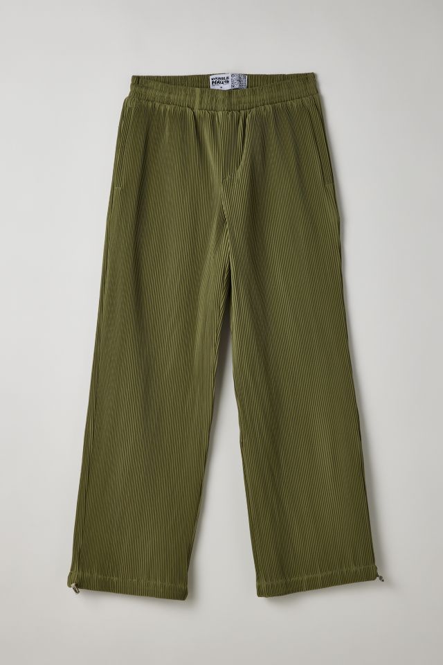 BOBBLEHAUS Pleated Nylon Pant | Urban Outfitters