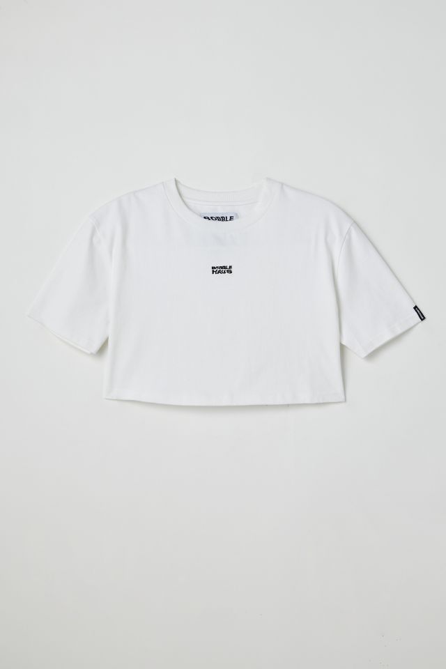 BOBBLEHAUS Signature Recycled Cotton Cropped Tee | Urban Outfitters