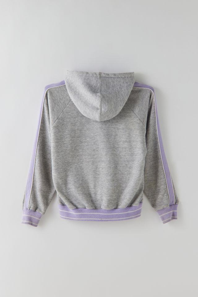 Vintage Nike Purple Zip Hoodie Sweatshirt #1