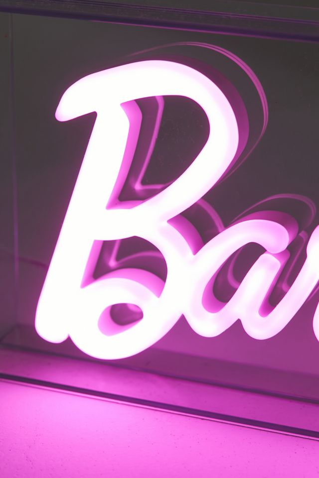 Barbie LED ネオンサイン♪ Amazon.co.jp: Paladone バービー - ロゴ - ランプLEDネオン