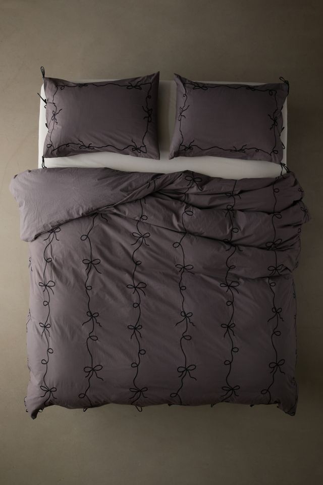 Painted Bows Duvet Set