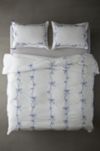 Lacey Bows Femme Embroidered Duvet Cover