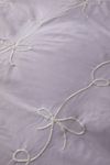 Lacey Bows Femme Embroidered Duvet Cover