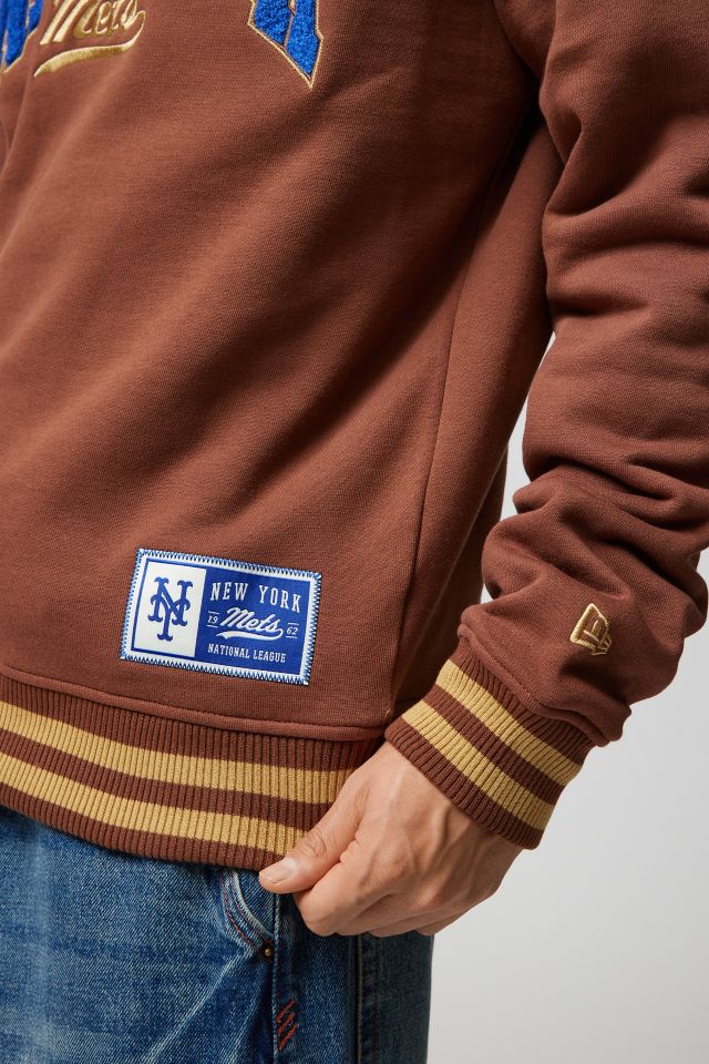 New Era New York Mets Lettering Crew Neck Sweatshirt #4