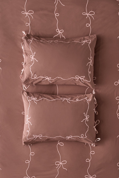 Urban Outfitters Lacey Bows Sham - Thumbnail 5