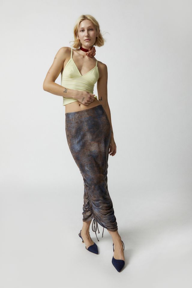 Urban tie clearance dye skirt