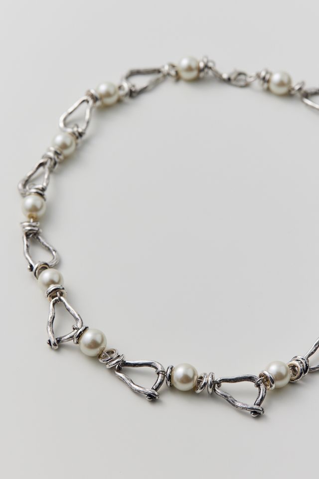 Corbin Pearl Chain Necklace #1