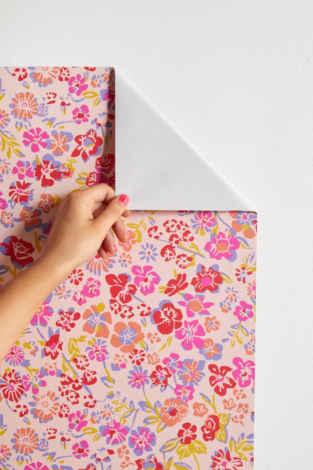 UO Home Abigail Floral Removable Wallpaper #3