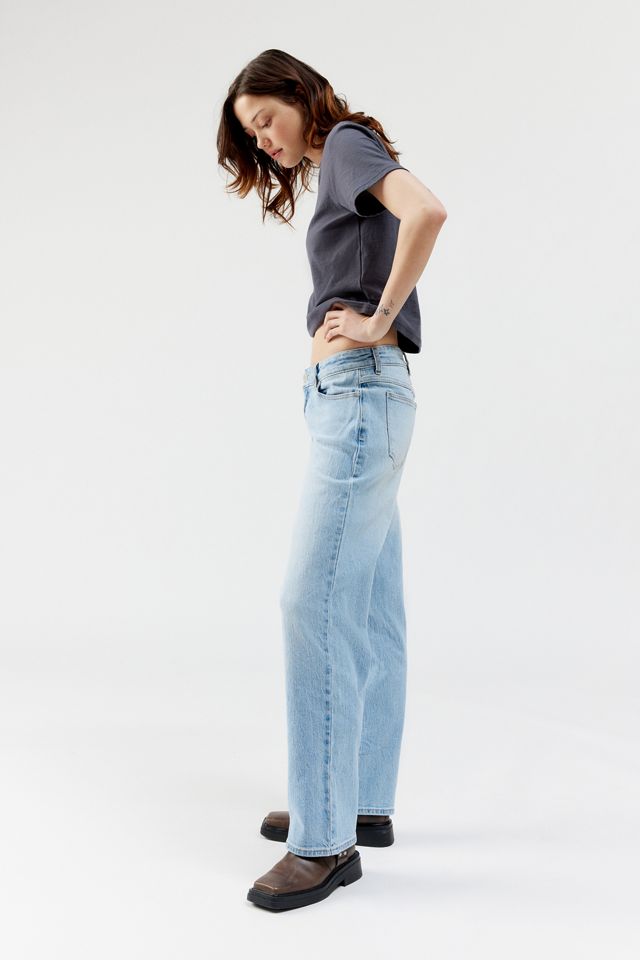 Abrand 99 Low Baggy Jean Alicia Blue