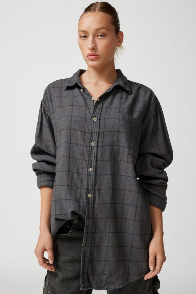 Urban Renewal Remade Overdyed Flannel Shirt #2