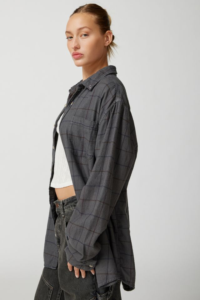 Urban Renewal Remade Overdyed Flannel Shirt #3
