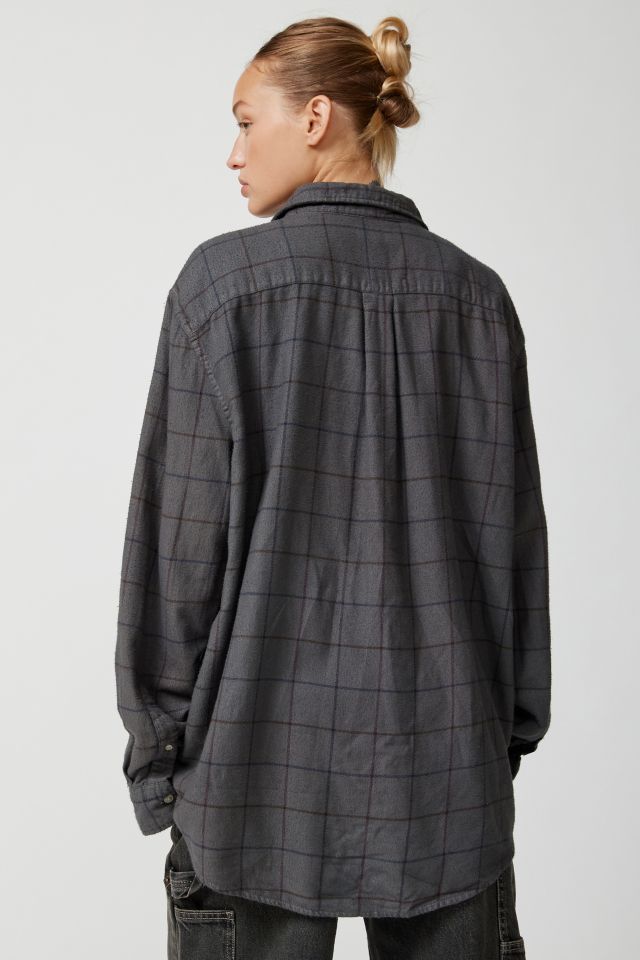 Urban Renewal Remade Overdyed Flannel Shirt #4