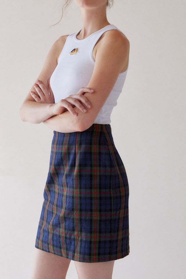 Womens plaid outlet skirt urban outfitters