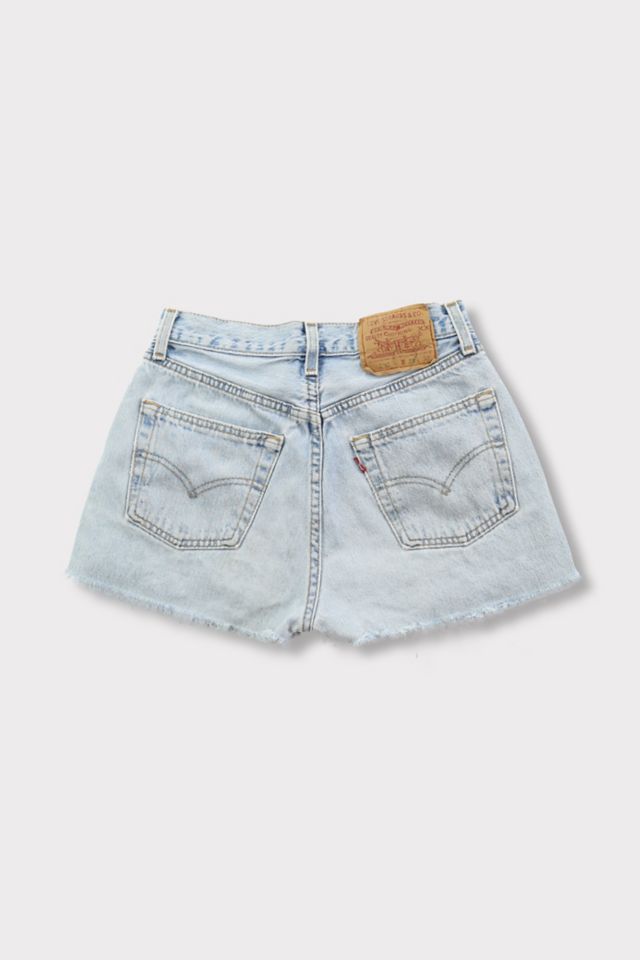 Levis 501 button fly on sale shorts