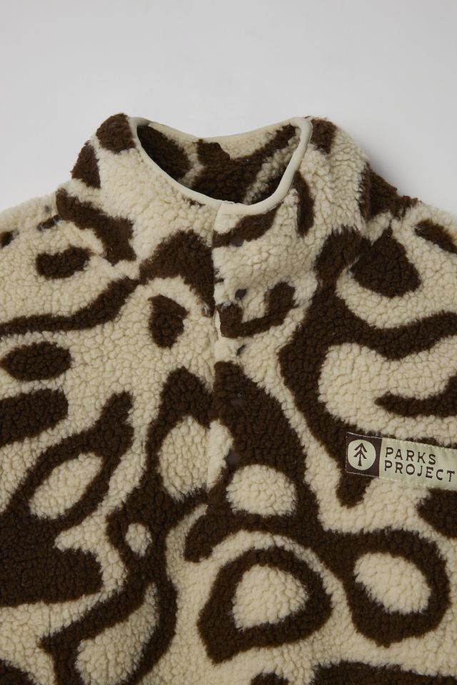 Parks Projects UO Exclusive Geysers Trail High Pile Fleece Sweatshirt #3