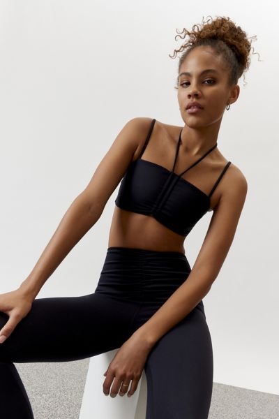 Year Of Ours Sarah Ruffle Sports Bra  Urban Outfitters Singapore Official  Site