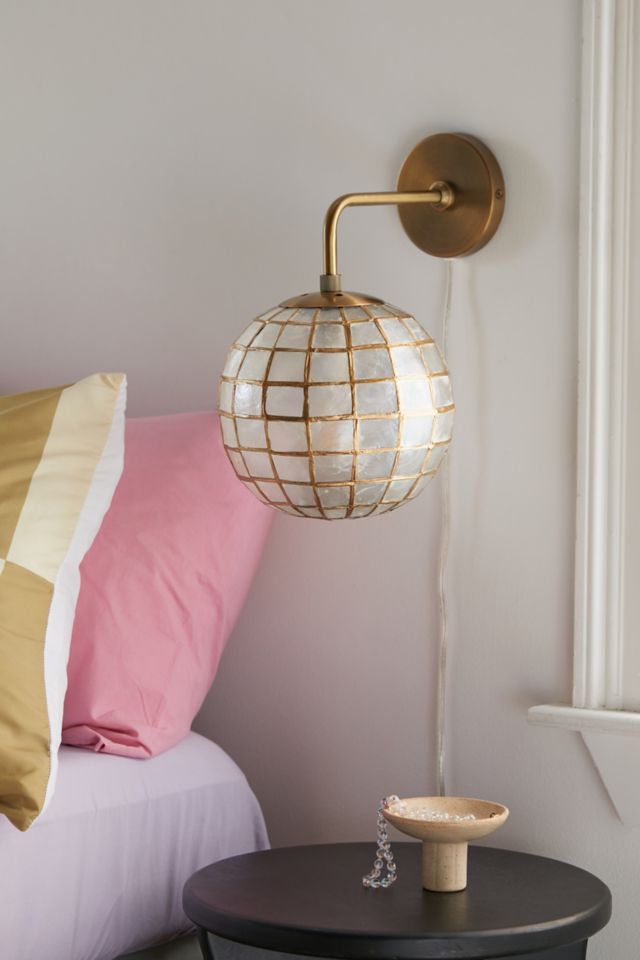 Capiz Sconce #1